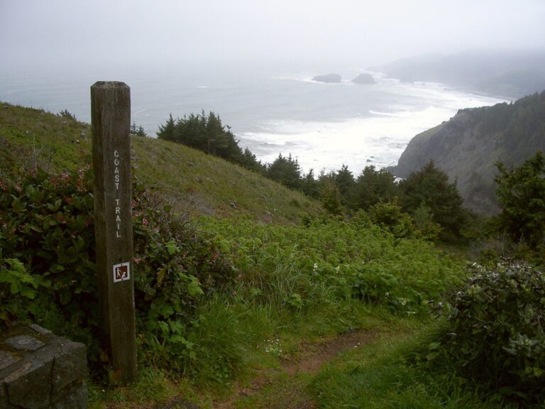 One of ten hiking trail segments of the Oregon Coast Trail that runs the entire length of the Oregon Coast.