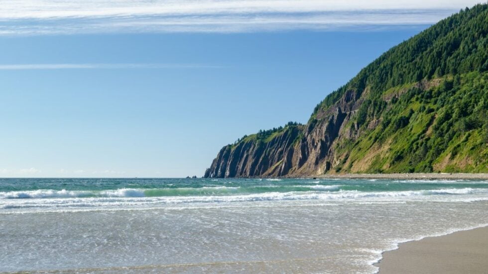 Manzanita beach, Oregon Coast