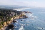 Some of the best Oregon Coast hotels and vacation rentals line the rocky shore south of Depoe Bay, OR