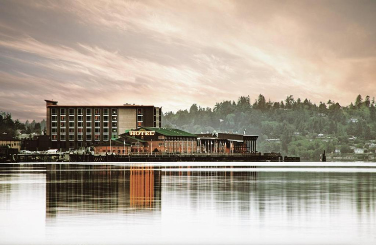 The Mill Casino Hotel on the bayfront in Coos Bay - North Bend, Oregon