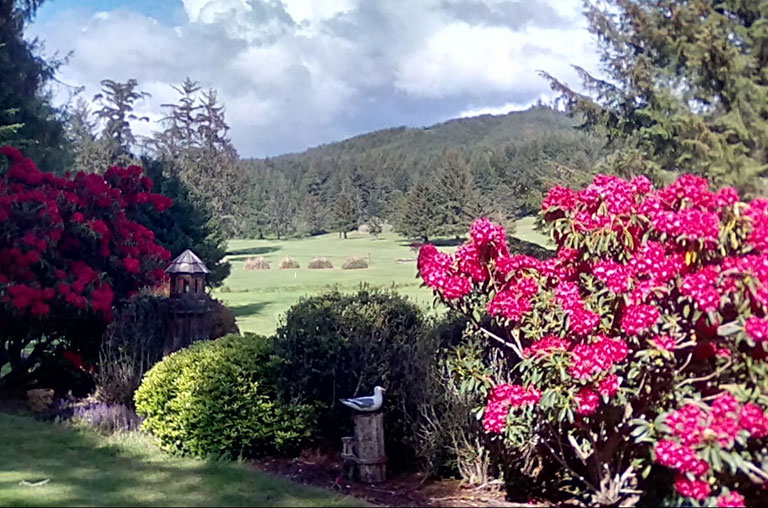 The scenic Reedsport Golf Course (formerly Forest Hills Country Club) in Reedsport, Oregon