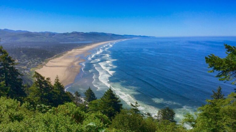 New Years Day hike at Nehalem Bay State Park on the Oregon Coast