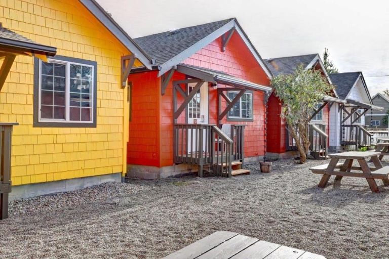 Seaview Cottages in Seaview, Long Beach Peninsula, Washington Coast