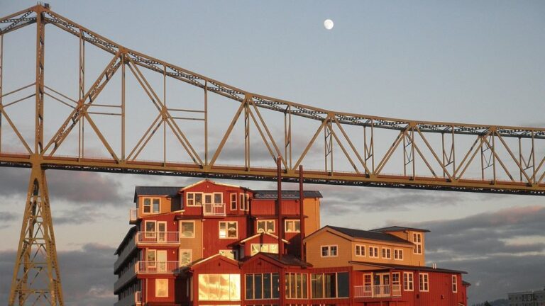 Cannery Pier Hotel is one of the top romantic hotels on the Oregon Coast in Astoria, Oregon