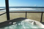 Beachfront Manor is one of the best Oregon Coast hotels with hot tub on balcony overlooking the ocean in Lincoln City, OR