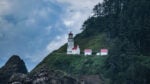 The iconic Heceta Head lighthouse is one of the top Oregon Coast attractions and must-see places to visit.