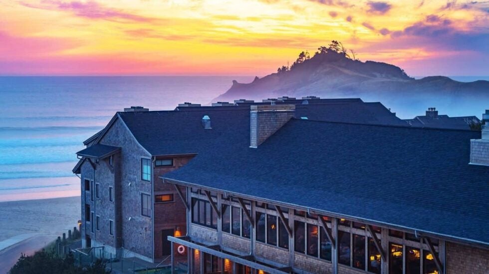 Headlands Coastal Lodge and Spa in Pacific City is a top romantic hotel on the Oregon Coast